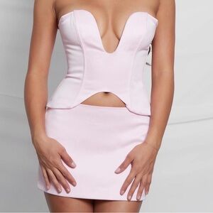 Leau Volare baby pink set. Sold out online. Purchase together or separately.